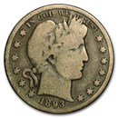 1893-S Barber Half Dollar AG