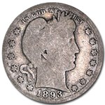 1893-S Barber Quarter AG