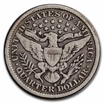1893-S Barber Quarter VG