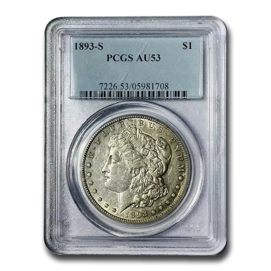 1893-S Morgan Dollar AU-53 PCGS