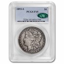 1893-S Morgan Dollar Fine-15 PCGS CAC
