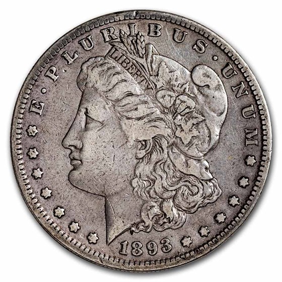 1893-S Morgan Dollar VF 1893-S Morgan Dollar VF