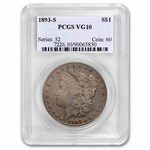 1893-S Morgan Dollar VG-10 PCGS