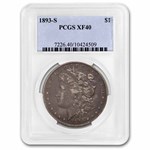 1893-S Morgan Dollar XF-40 PCGS