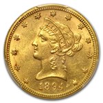 1894 $10 Liberty Gold Eagle BU PCGS (Prospector Label)