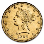 1894 $10 Liberty Gold Eagle MS-61 NGC