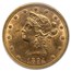 1894 $10 Liberty Gold Eagle MS-62 NGC