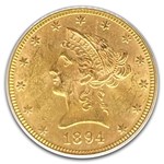1894 $10 Liberty Gold Eagle MS-62 PCGS