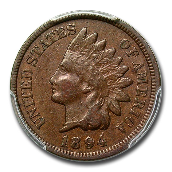 1894/1894 Indian Cent VF-35 PCGS (Brown)