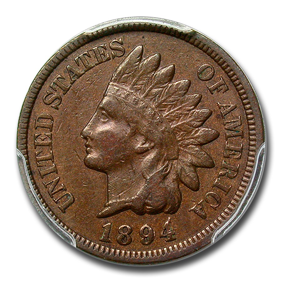 1894/1894 Indian Cent VF-35 PCGS (Brown)
