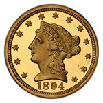 1894 $2.50 Liberty Gold Quarter Eagle PR-65+ DCAM+ PCGS