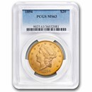 1894 $20 Liberty Gold Double Eagle MS-63 PCGS
