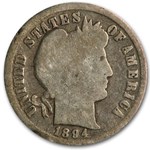 1894 Barber Dime AG