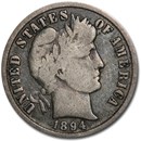 1894 Barber Dime VG