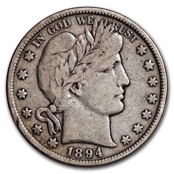 1894 Barber Half Dollar Fine 1894 Barber Half Dollar Fine