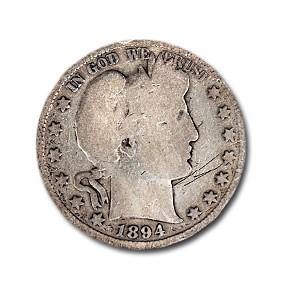 1894 Barber Half Dollar Good (Details) 1894 Barber Half Dollar Good (Details)