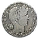 1894 Barber Half Dollar VG