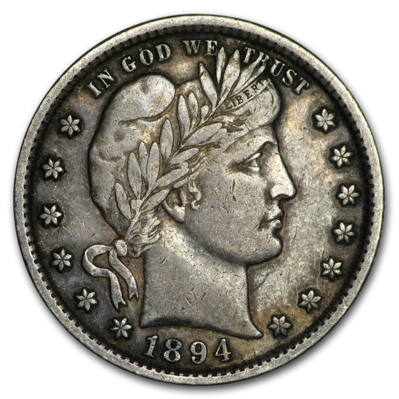 1894 Barber Quarter VF 1894 Barber Quarter VF