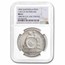1894 Guatemala Peso Counterstamped on a Peru 1 Sol MS-61 NGC
