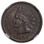 1894 Indian Head Cent MS-64 NGC (Brown)