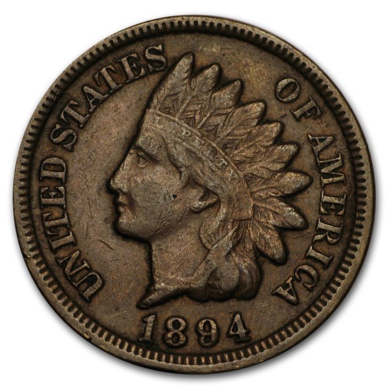 1894 Indian Head Cent VF