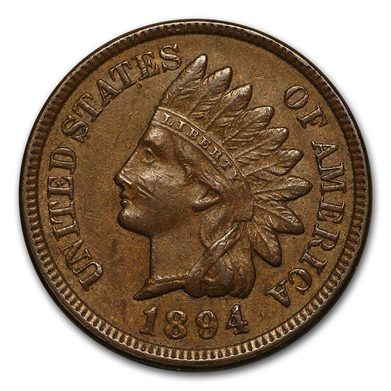 1894 Indian Head Cent XF 1894 Indian Head Cent XF