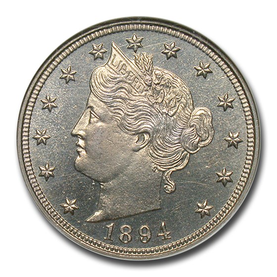1894 Liberty Head V Nickel PF-65 NGC 1894 Liberty Head V Nickel PF-65 NGC
