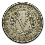 1894 Liberty Head V Nickel VF