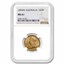 1894-M Australia Gold Sovereign Victoria Veiled Head MS-61 NGC