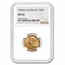 1894-M Australia Gold Sovereign Victoria Veiled Head MS-62 NGC