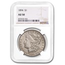 1894 Morgan Dollar AU-50 NGC