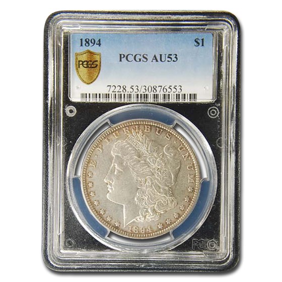 1894 Morgan Dollar AU-53 PCGS 1894 Morgan Dollar AU-53 PCGS