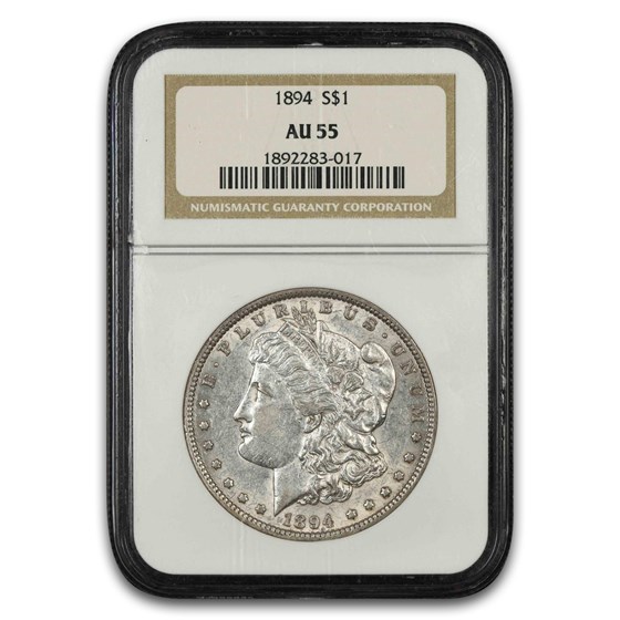 1894 Morgan Dollar AU-55 NGC