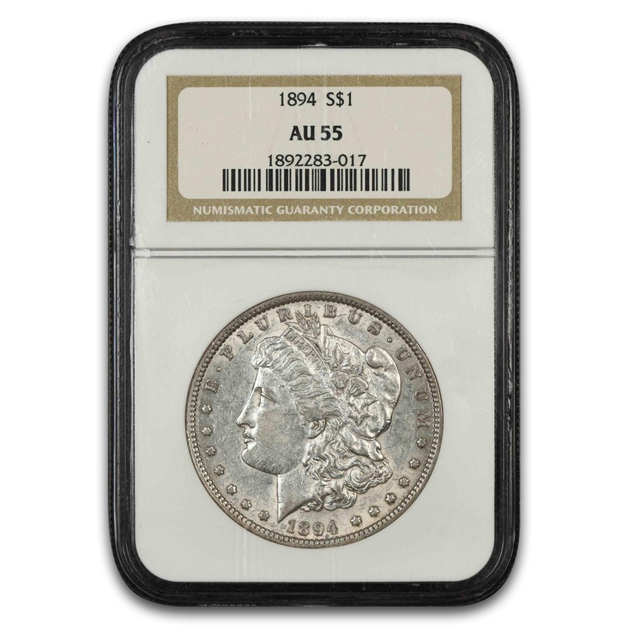 1894 Morgan Dollar AU-55 NGC