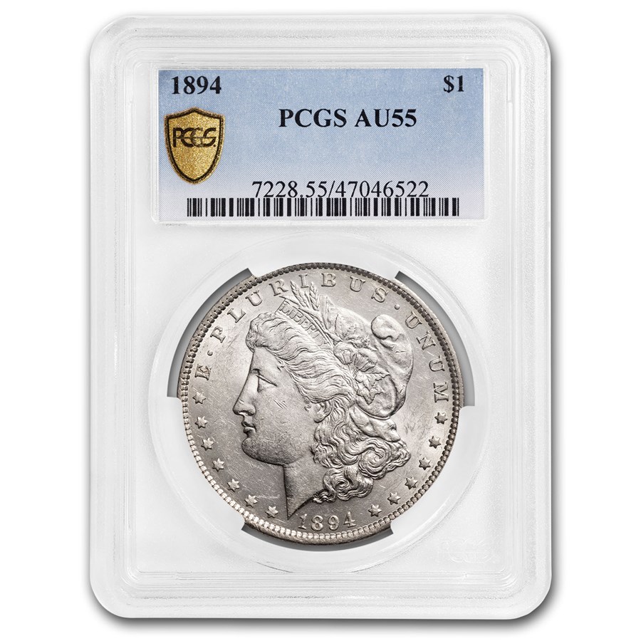 1894 Morgan Dollar AU-55 PCGS