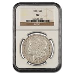 1894 Morgan Dollar Fine-12 NGC