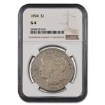 1894 Morgan Dollar Good-4 NGC (Key Date)