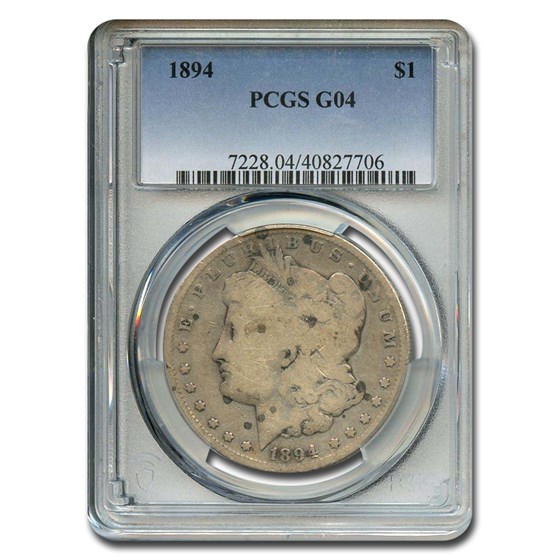 1894 Morgan Dollar Good-4 PCGS 1894 Morgan Dollar Good-4 PCGS