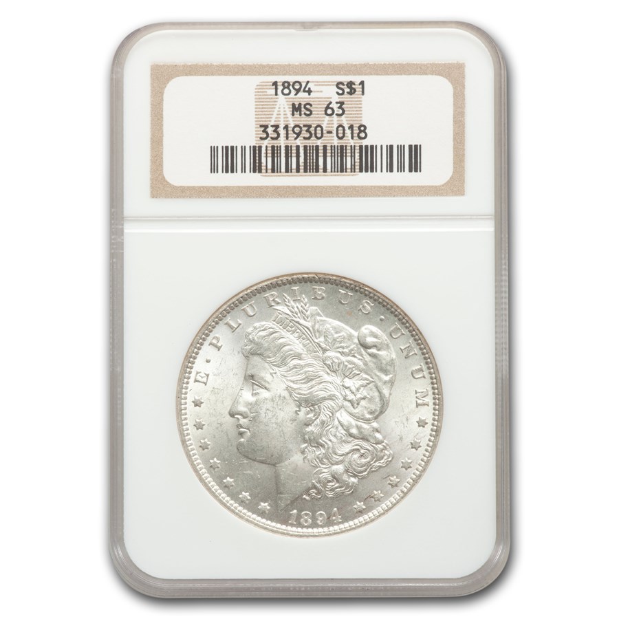 1894 Morgan Dollar MS-63 NGC