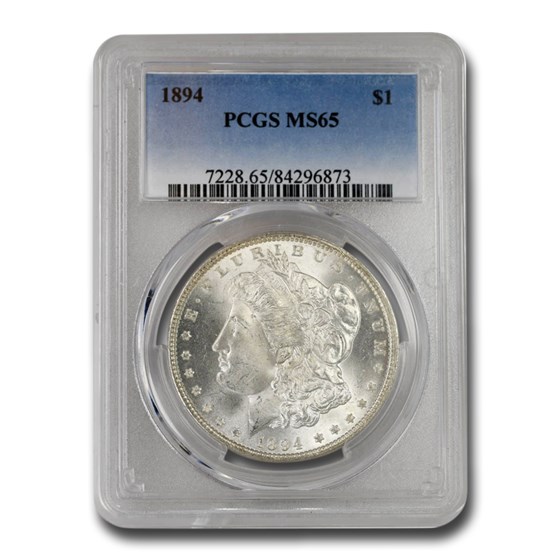 1894 Morgan Dollar MS-65 PCGS 1894 Morgan Dollar MS-65 PCGS