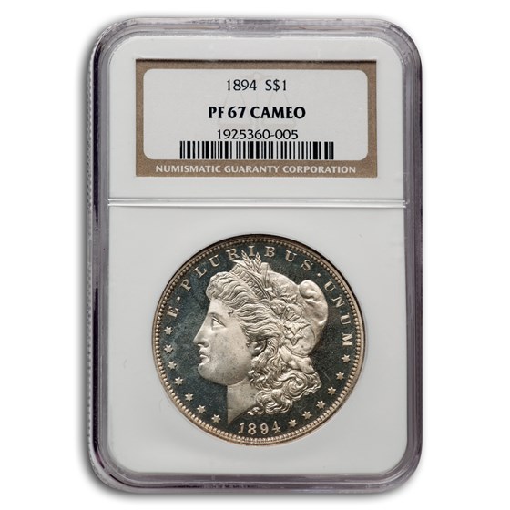 1894 Morgan Dollar PF-67 Cameo NGC 1894 Morgan Dollar PF-67 Cameo NGC
