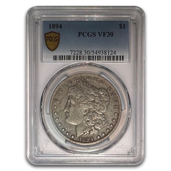 1894 Morgan Dollar VF-30 PCGS