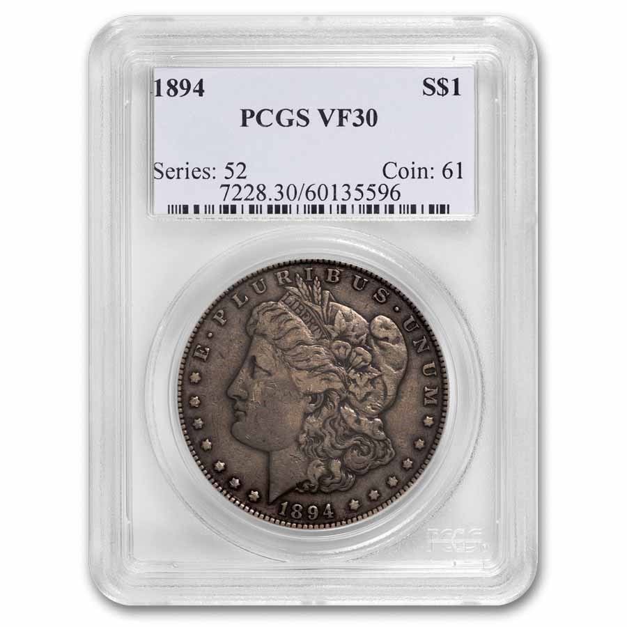 1894 Morgan Dollar VF-30 PCGS