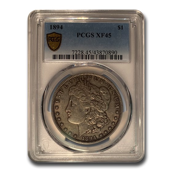 1894 Morgan Dollar XF-45 PCGS 1894 Morgan Dollar XF-45 PCGS