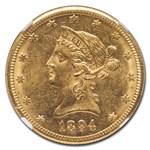 1894-O $10 Liberty Gold Eagle AU-58 NGC