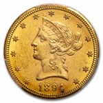 1894-O $10 Liberty Gold Eagle AU-58 PCGS