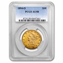 1894-O $10 Liberty Gold Eagle AU-58 PCGS
