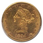 1894-O $10 Liberty Gold Eagle MS-61 PCGS