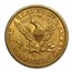1894-O $5 Liberty Gold Half Eagle AU