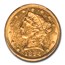 1894-O $5 Liberty Gold Half Eagle MS-60 PCGS